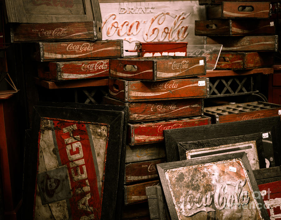Coca Cola Crates Photograph by Sonja Quintero