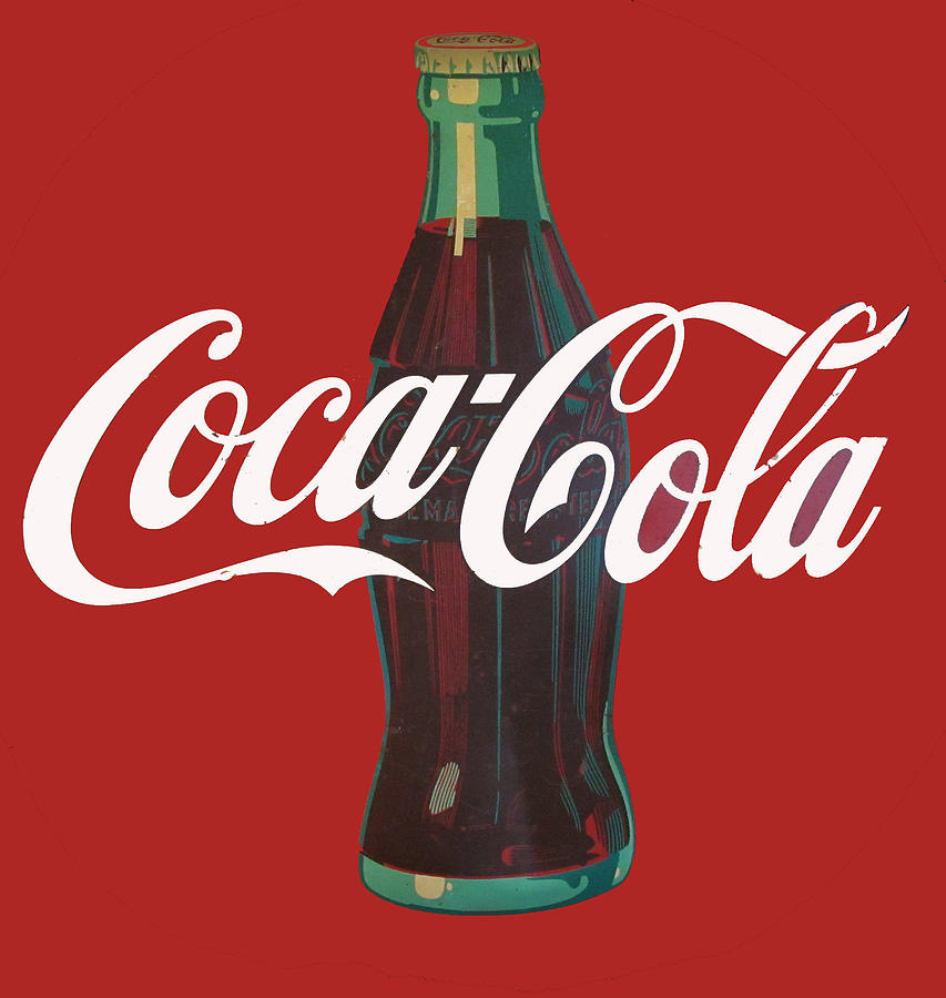 Coca Cola Logo Photograph by Dave Mills - Fine Art America