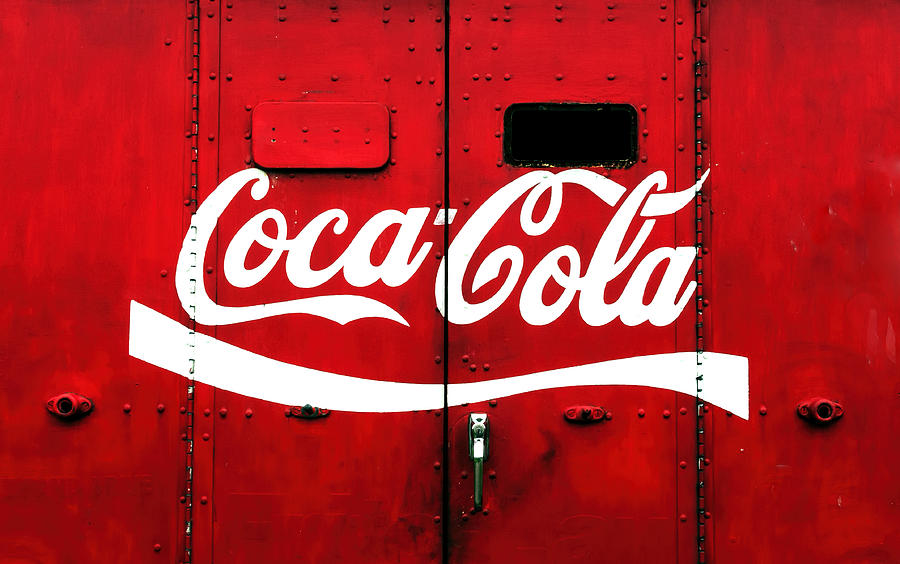 Coca-cola On Rear Of Truck Photograph