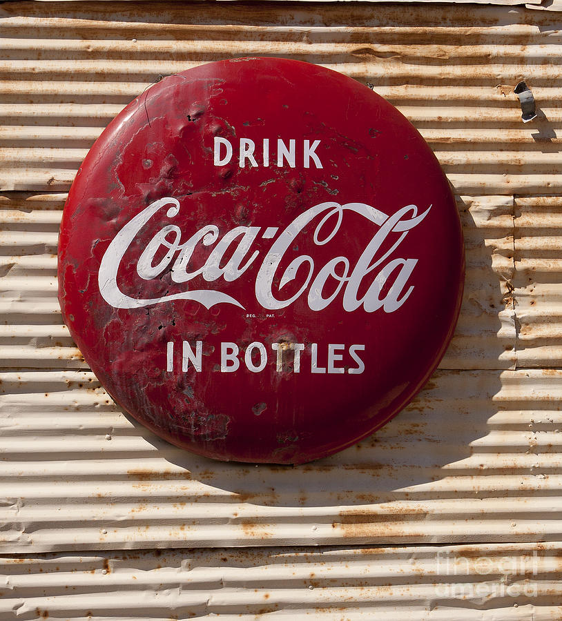 Coca Cola Sign   #0636 Photograph by J L Woody Wooden