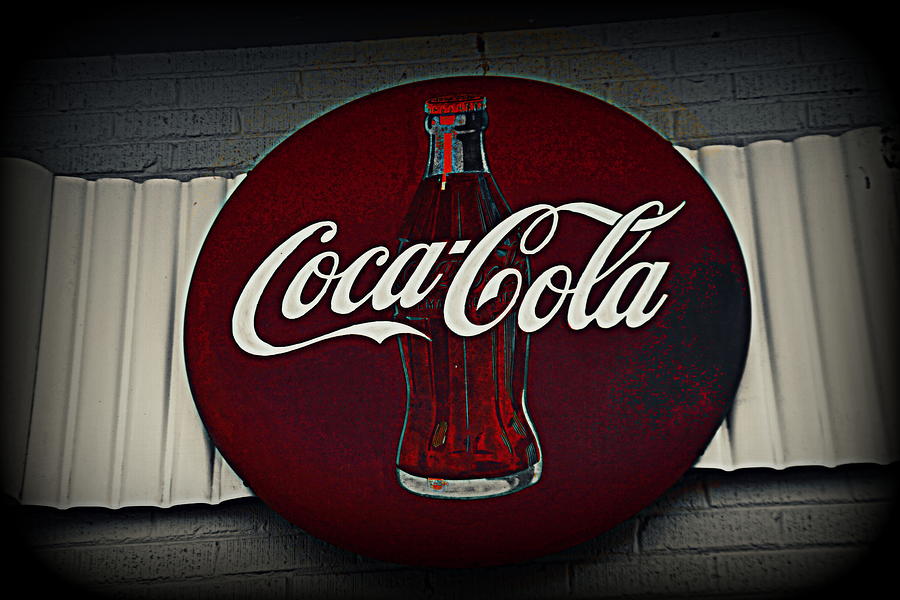 Coca Cola sign Photograph by Lisa Wooten