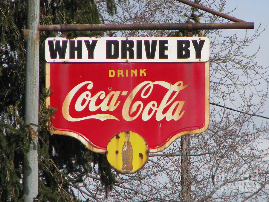 Coca-Cola Sign Photograph by Michael Krek