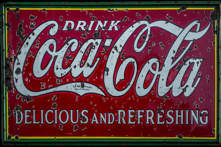 Vintage Photograph - Coca Cola Sign by Paul Freidlund