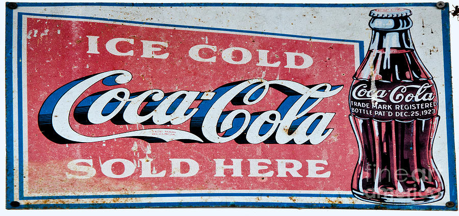 Coca-Cola Sign Photograph by Paul Mashburn
