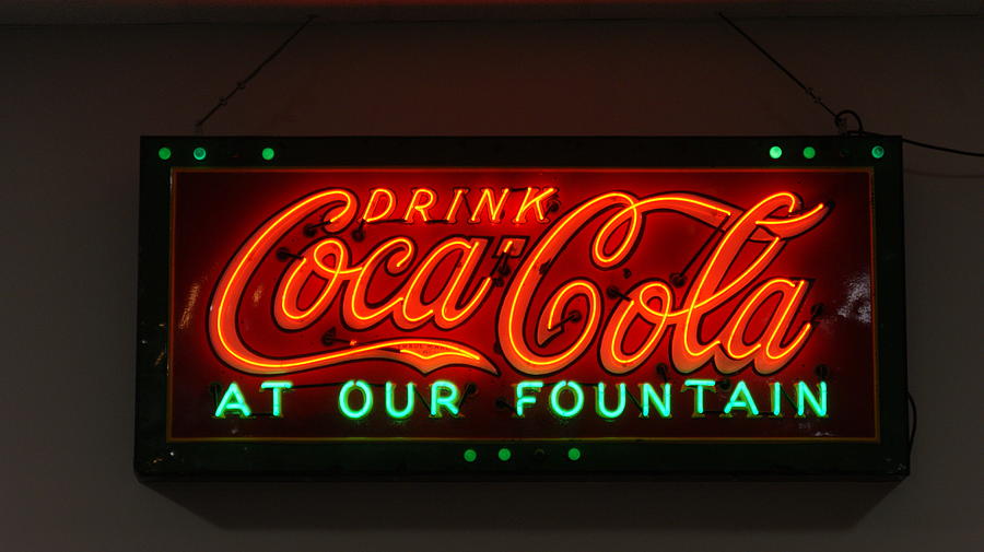 Coca Cola Sign # Photograph by Rob Luzier - Fine Art America