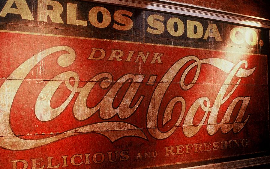 Coca Cola Sign Photograph by Rodney Lee Williams