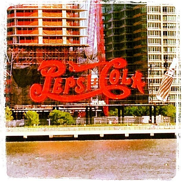 New York City Photograph - #cocacola Sign In #brooklyn From by Luis Alberto