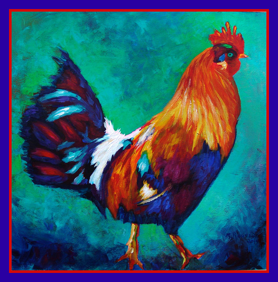 Cock Of The Walk  Sold Painting