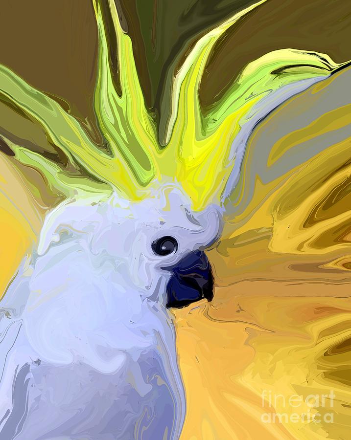 Cockatoo Digital Art by Chris Butler