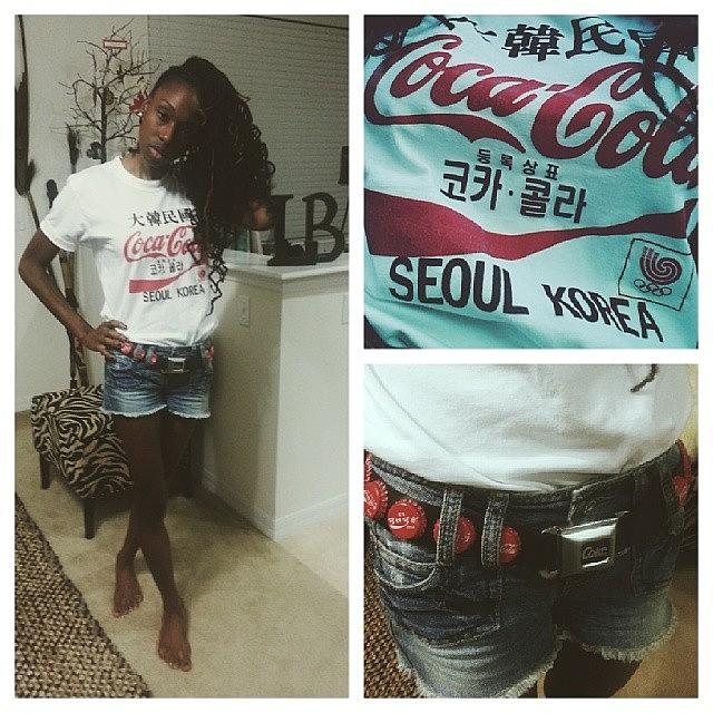 Style Photograph - Coco-cola Tee #seoul #korea #cococola by Latrenia Bryant