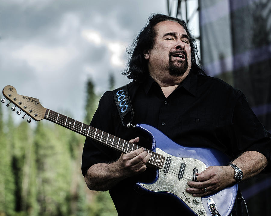 Performance Photograph - Coco Montoya Live by Larry Hulst