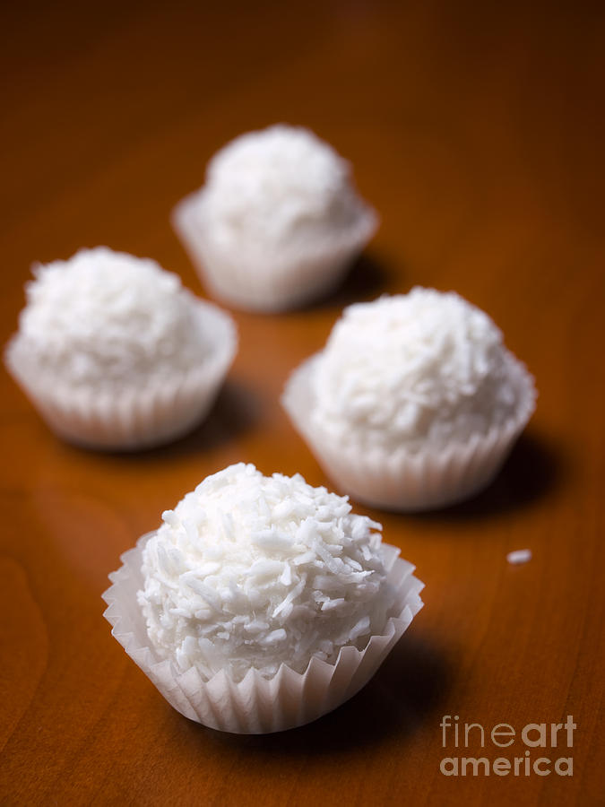 Coconut balls Photograph by Sinisa Botas - Fine Art America