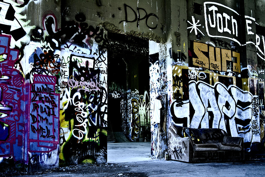 Graffiti Photograph - Coded Expression by Matthew Gordon