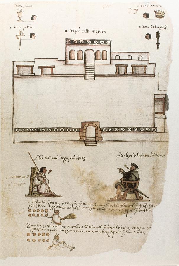 Codex Osuna Cdice Osuna. 16th C Photograph by Everett