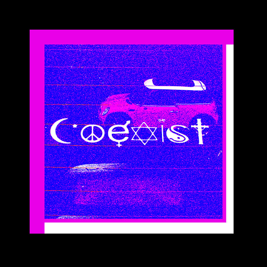 Coexist Photograph by Joseph Coulombe