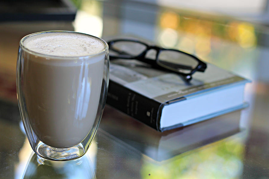Coffee and a Good Book Photograph by Steve Natale