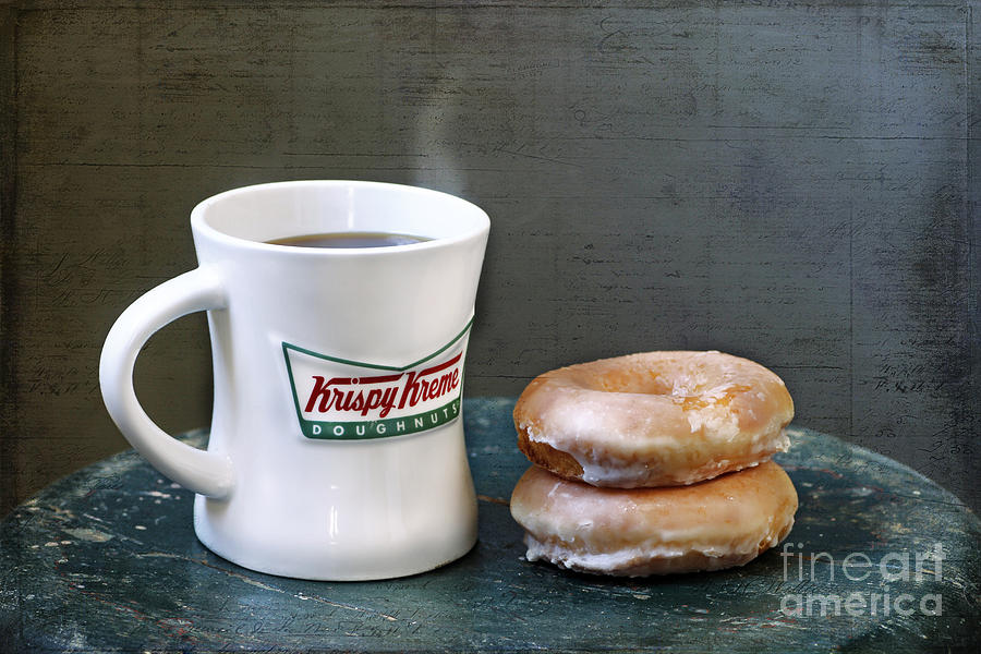 Coffee and Doughnuts Photograph by Darren Fisher
