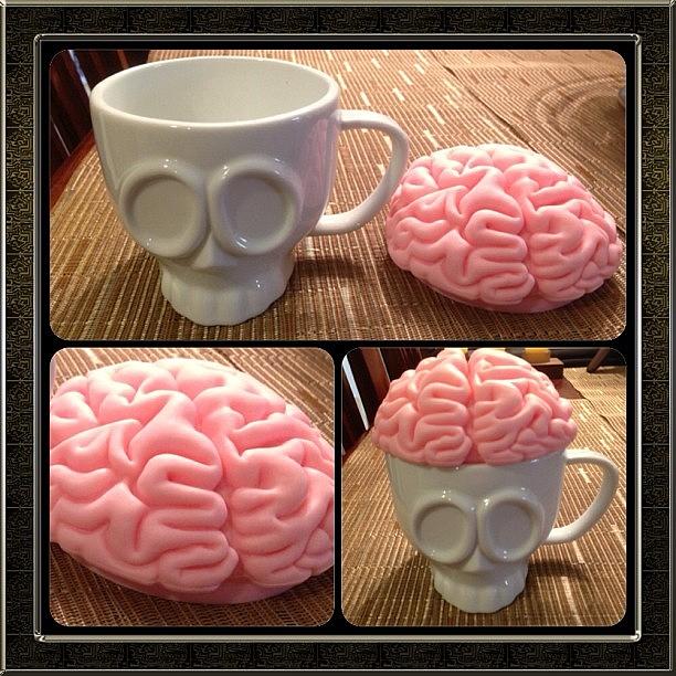 Coffee Photograph - Coffee #coffee #zombie #brain #brains by Craig Kempf