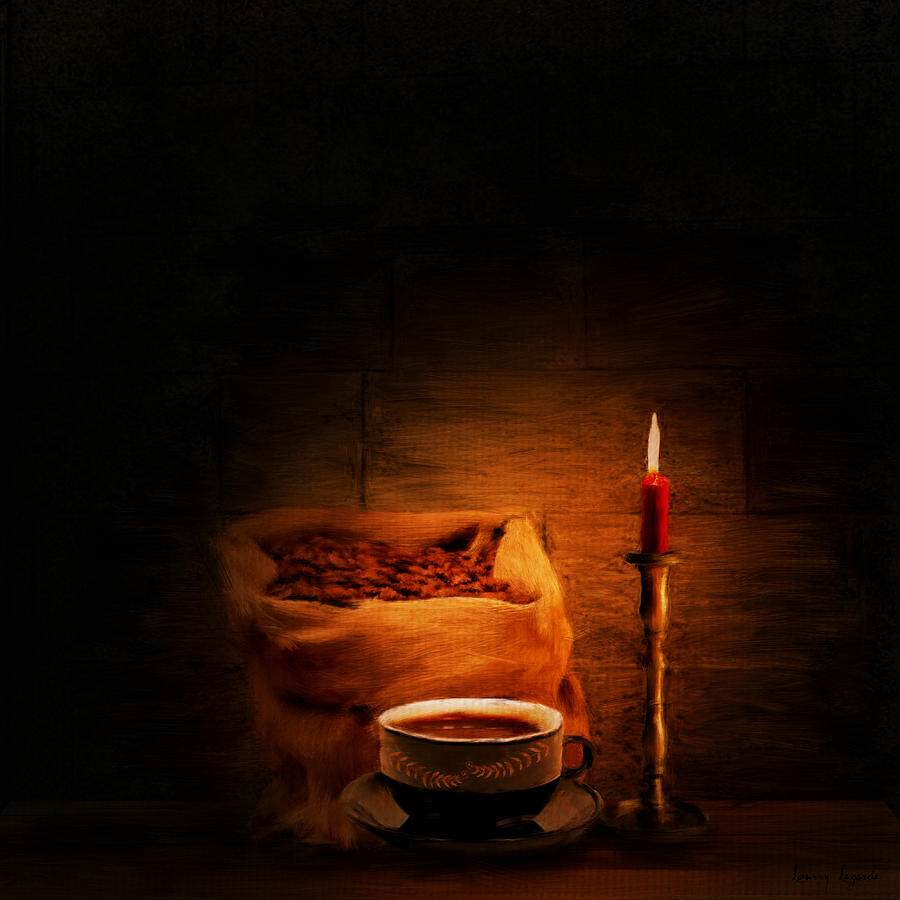 Coffee Date Digital Art by Lourry Legarde Coffee Date Digital Art by Lourry Legarde