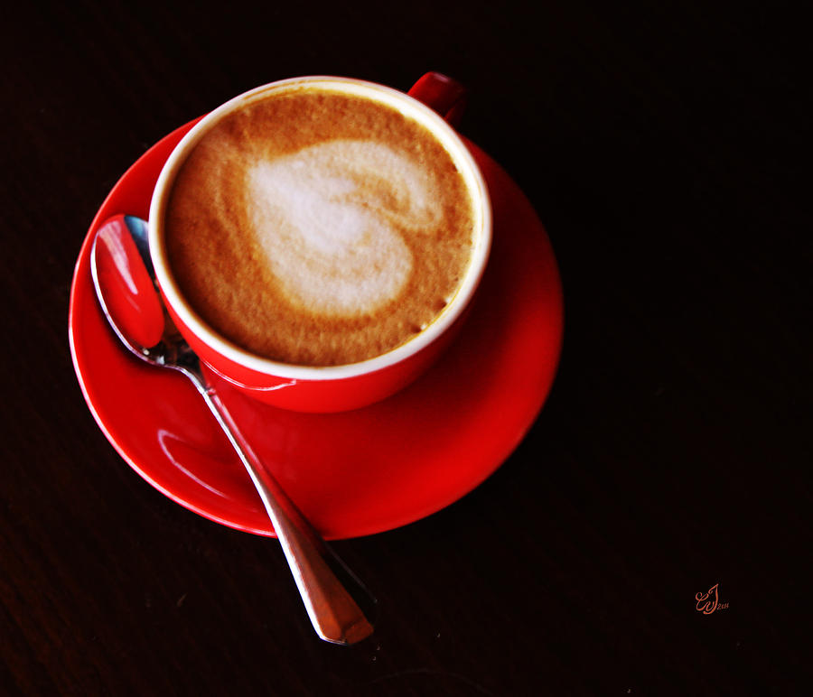 Coffee Photograph - Coffee For Lovers by Music of the Heart