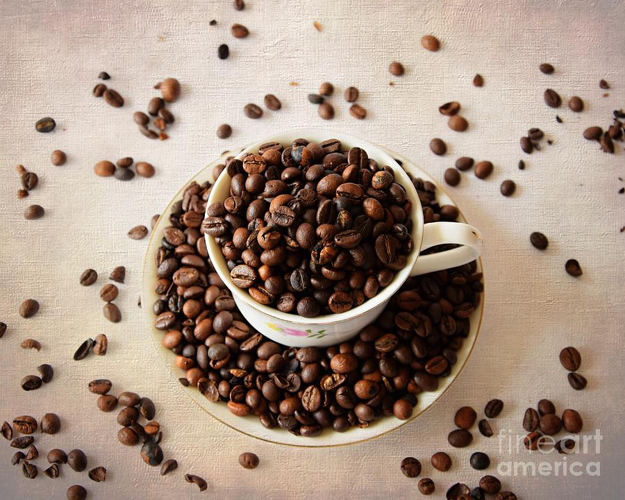 Coffee Photograph - Coffee by Katerina Vodrazkova