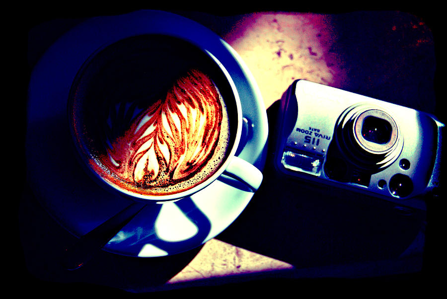 Coffee Lomography Photograph by Andrei SKY