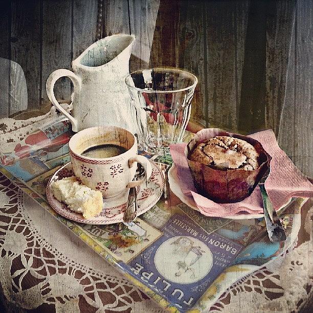 Coffee Photograph - Coffee Time by Barbara Orenya