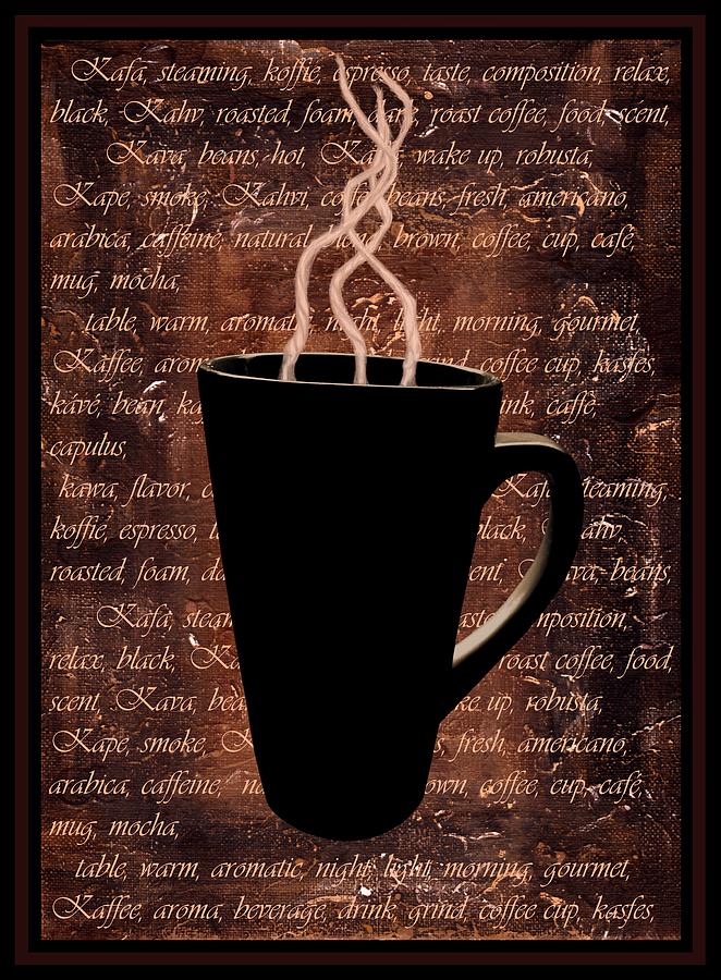Coffee Time Digital Art by Barbara St Jean