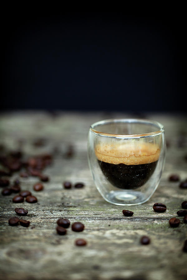 Coffee With Beans Photograph by Les Hirondelles Photography