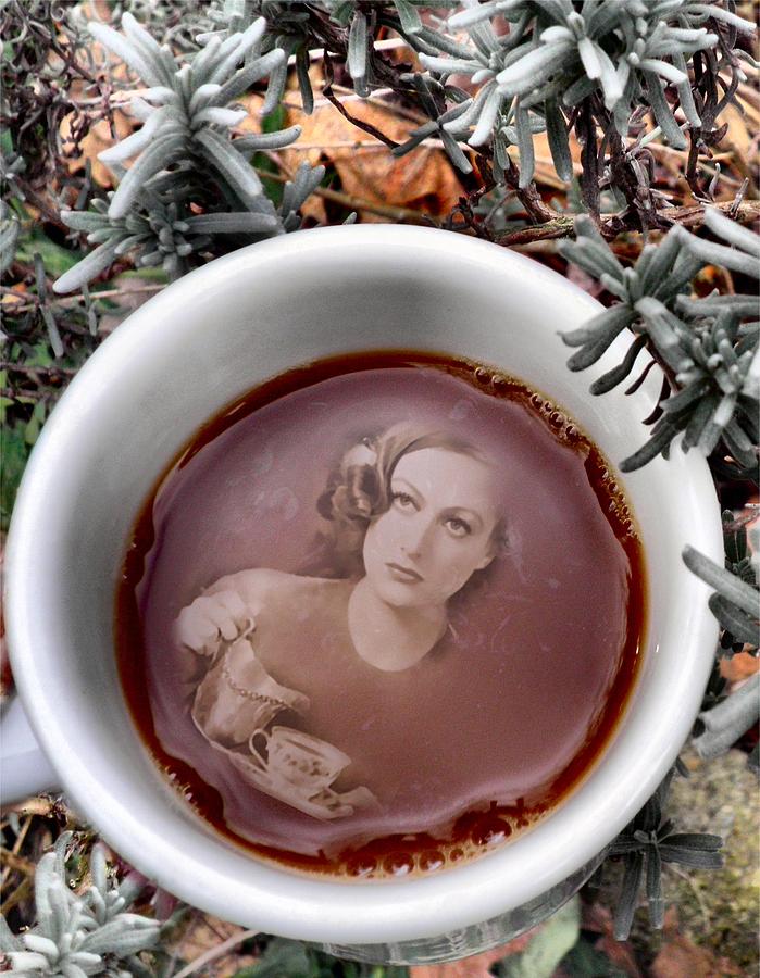 Coffee With Joan From A Different Perspective Digital Art