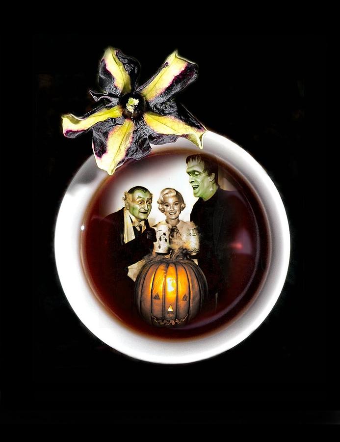 Coffee With The Munsters Digital Art