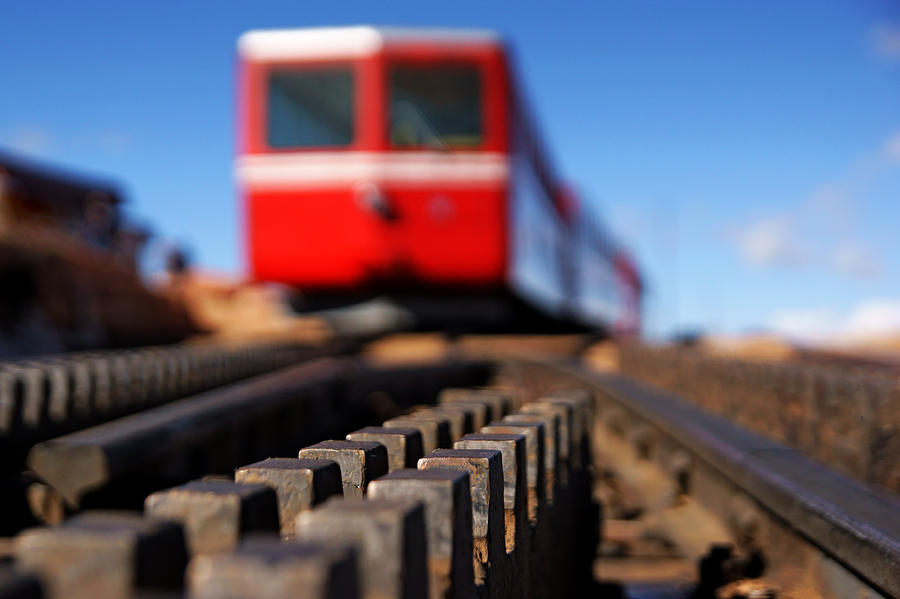 Cog Railroad on Pikes Peak No.3 Photograph by Daniel Woodrum