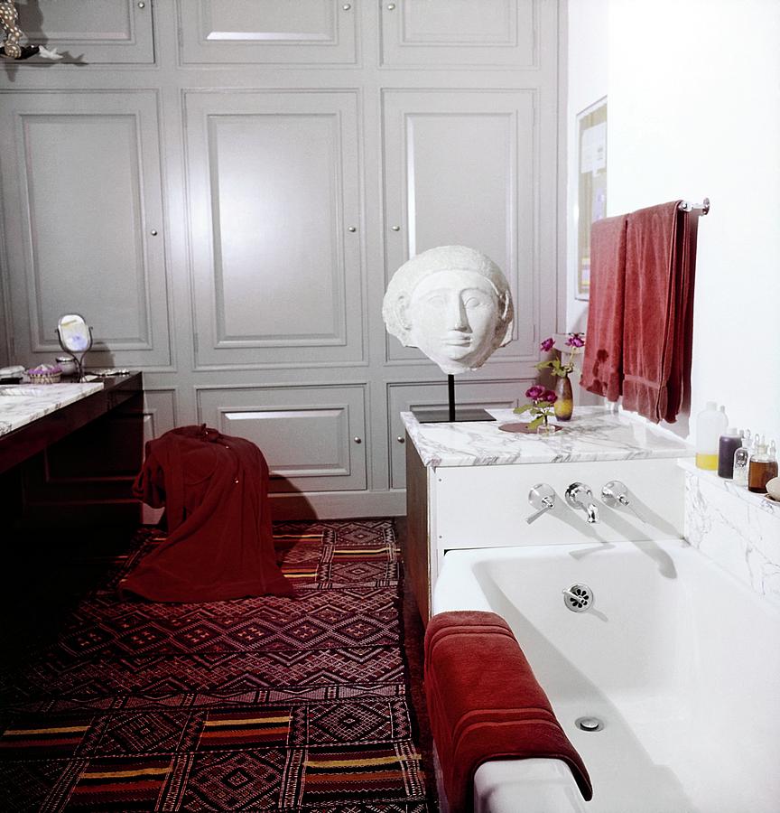 Cohens Bathroom Photograph by Horst P. Horst