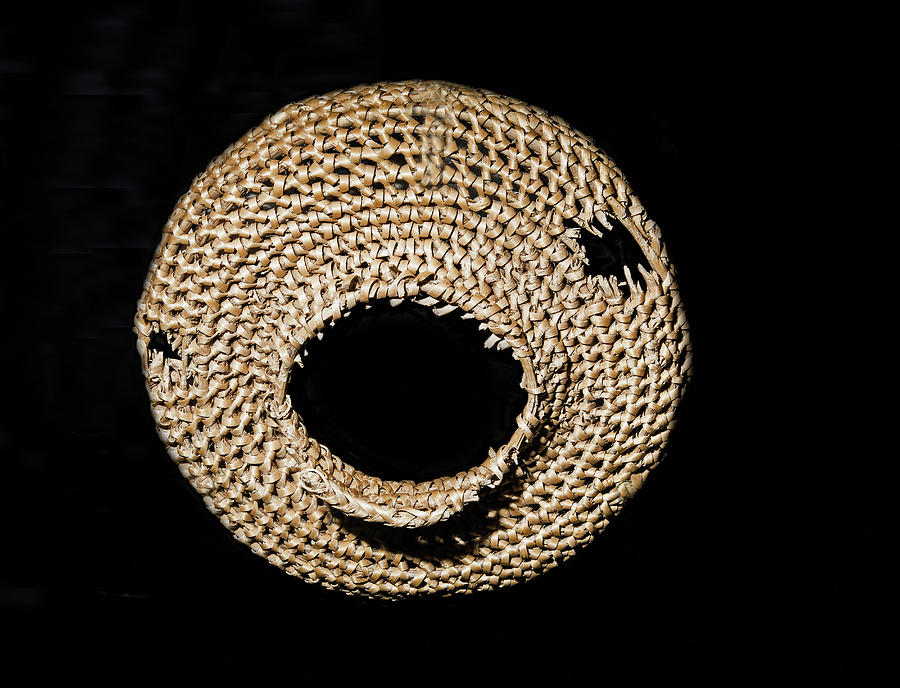 Coiled Basket Anasazi Culture 900 Bc Photograph by Millard H. Sharp