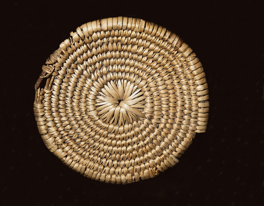 Anthropology Photograph - Coiled Tray Archaic 1200  Bc by Millard H. Sharp