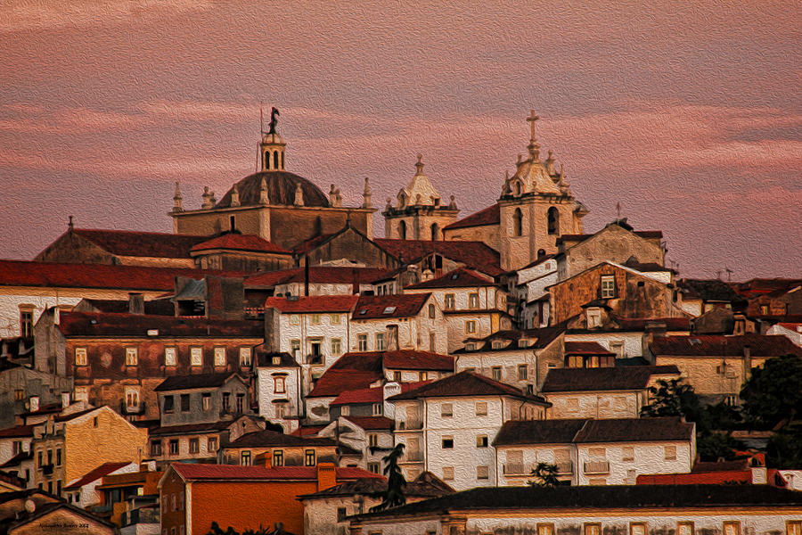 Coimbra  University Photograph by Aleksander Rotner