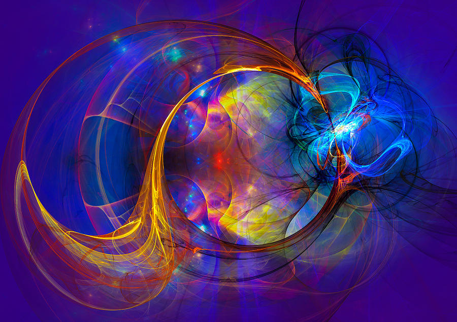 Coincidence Digital Art by Modern Abstract