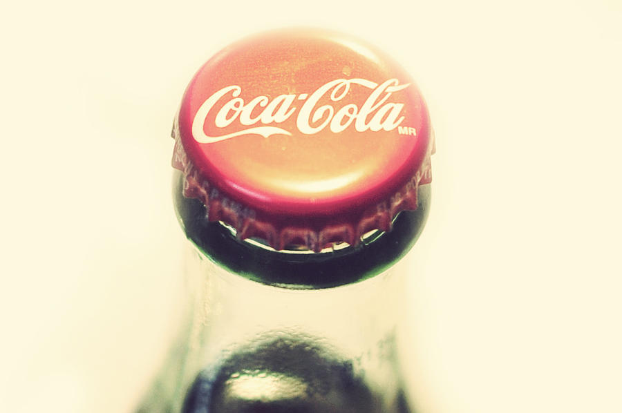 Coke Bottle Cap Photograph by Terry DeLuco
