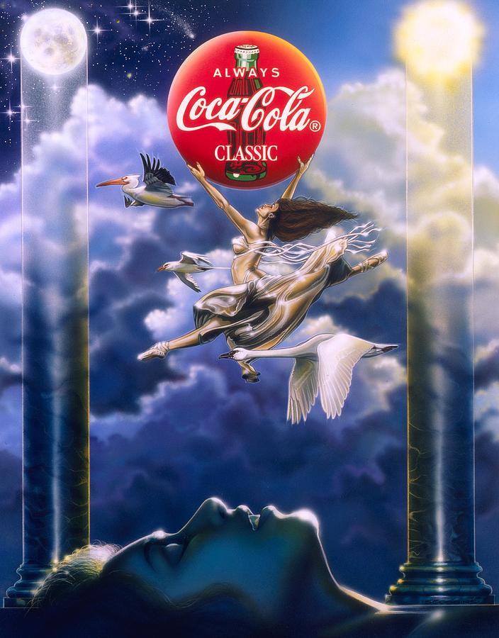Fantasy Painting - Coke Dreams by Timothy Scoggins