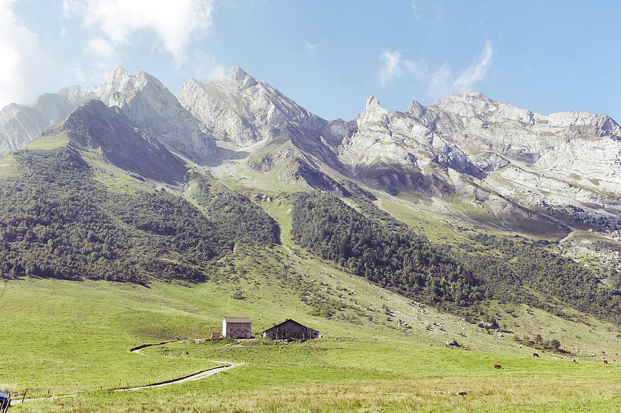 Col Daravis, Haute Savoie Photograph by Michael Blann