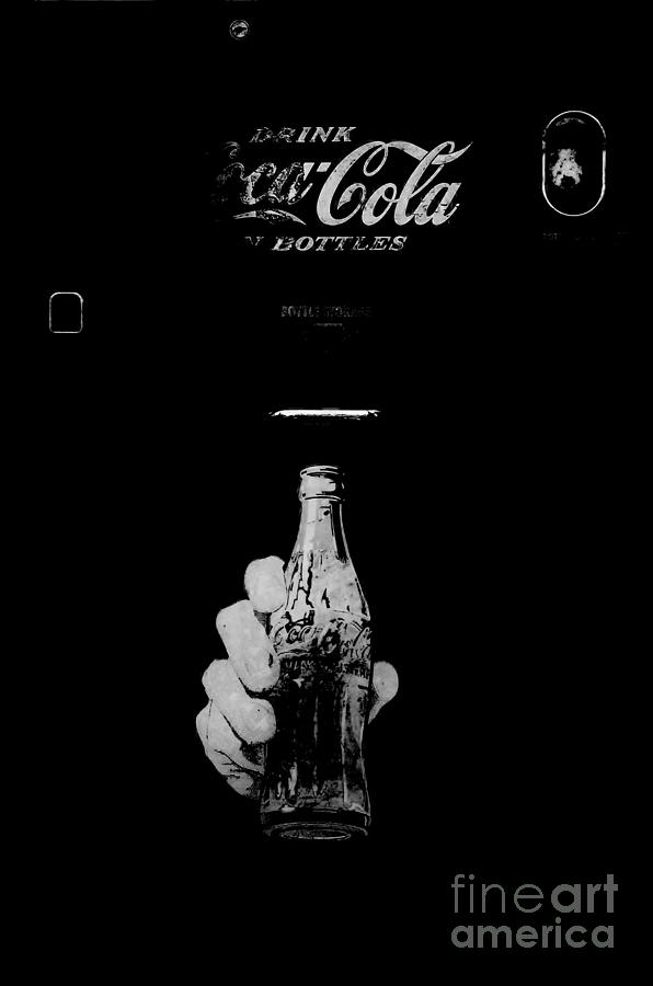 Black And White Photograph - Coke by Amar Sheow