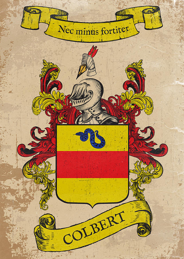 Colbert Coat Of Arms - Scotland Digital Art by Daniel Clark