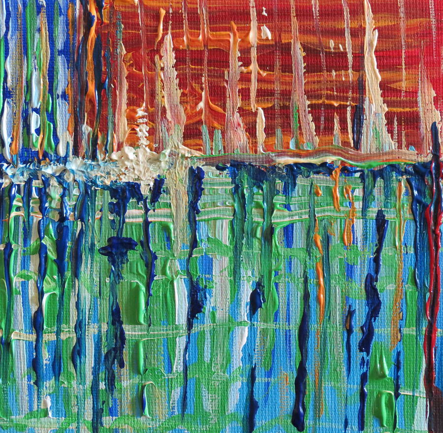 Abstract Painting - Cold an Dry by Paul Schoenig