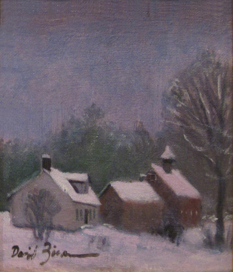 Cold Indifference Painting by David Zimmerman - Fine Art America