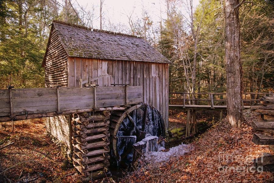 Cold Morning at the Mill Photograph by Lynn Sprowl