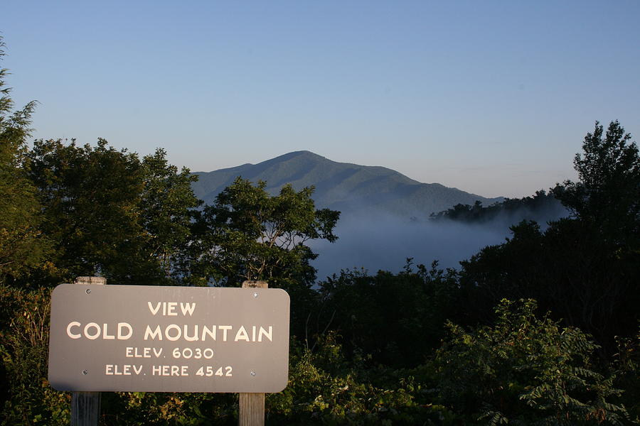 Cold Mountain Sign Photograph by Stacy C Bottoms