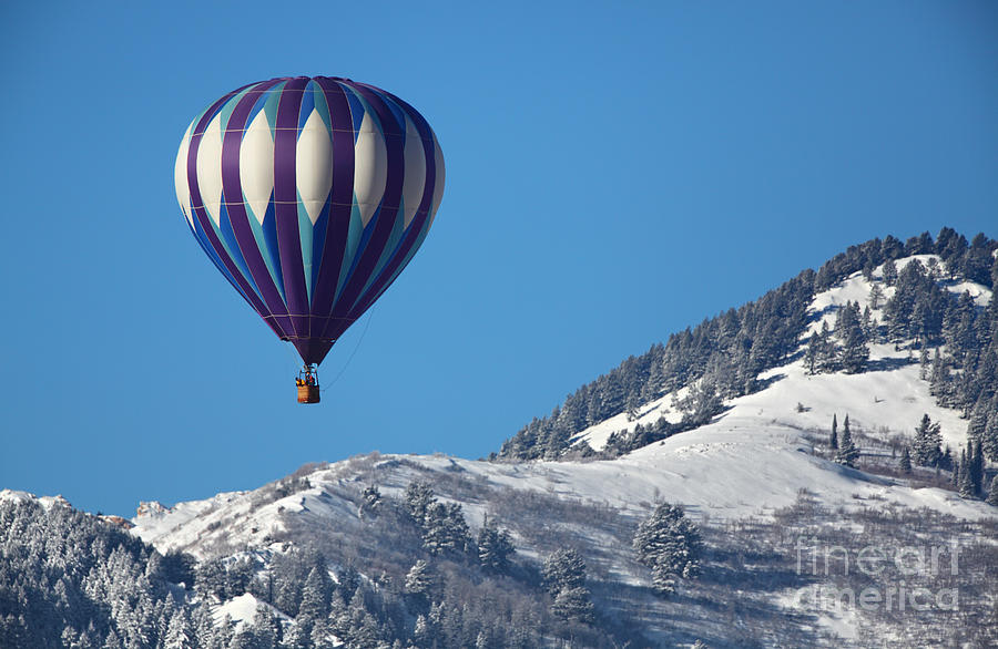 Cold Ride with Hot Air Photograph by Bill Singleton