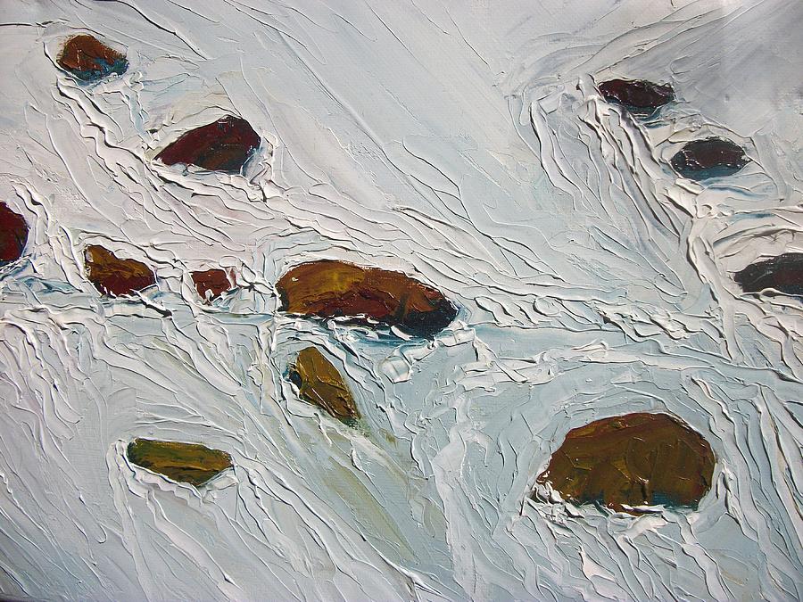 Fish Painting - Cold Stream by Dwayne Gresham