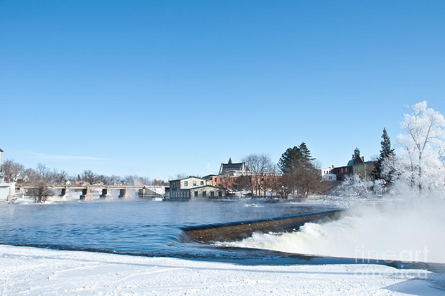 Cold Water in Almonte Ontario Photograph by Cheryl Baxter