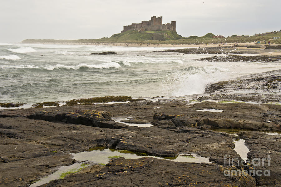 Cold waves of Northumberland Photograph by Elena Perelman